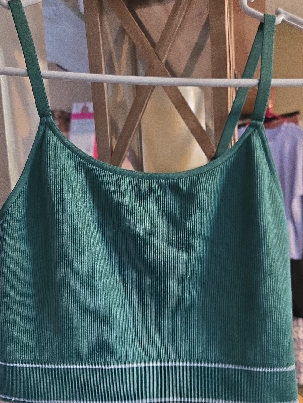 aerie Ribbed Brallette Top🟣